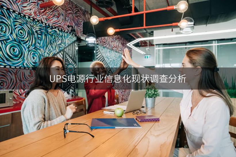 UPS电源行业信息化现状调查分析