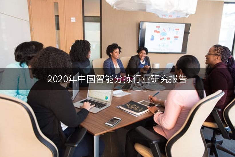 2020年中国智能分拣行业研究报告